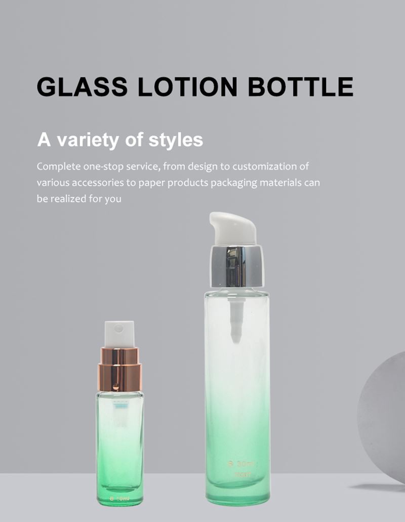 luxury lotion bottles